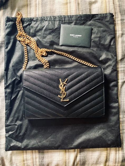 brown ysl purse|ysl black purse dupe.